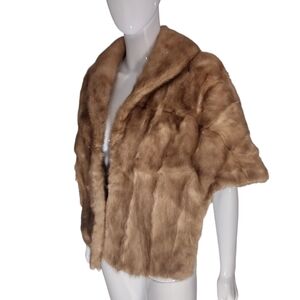 Vintage Honey Mink Stole 🔥